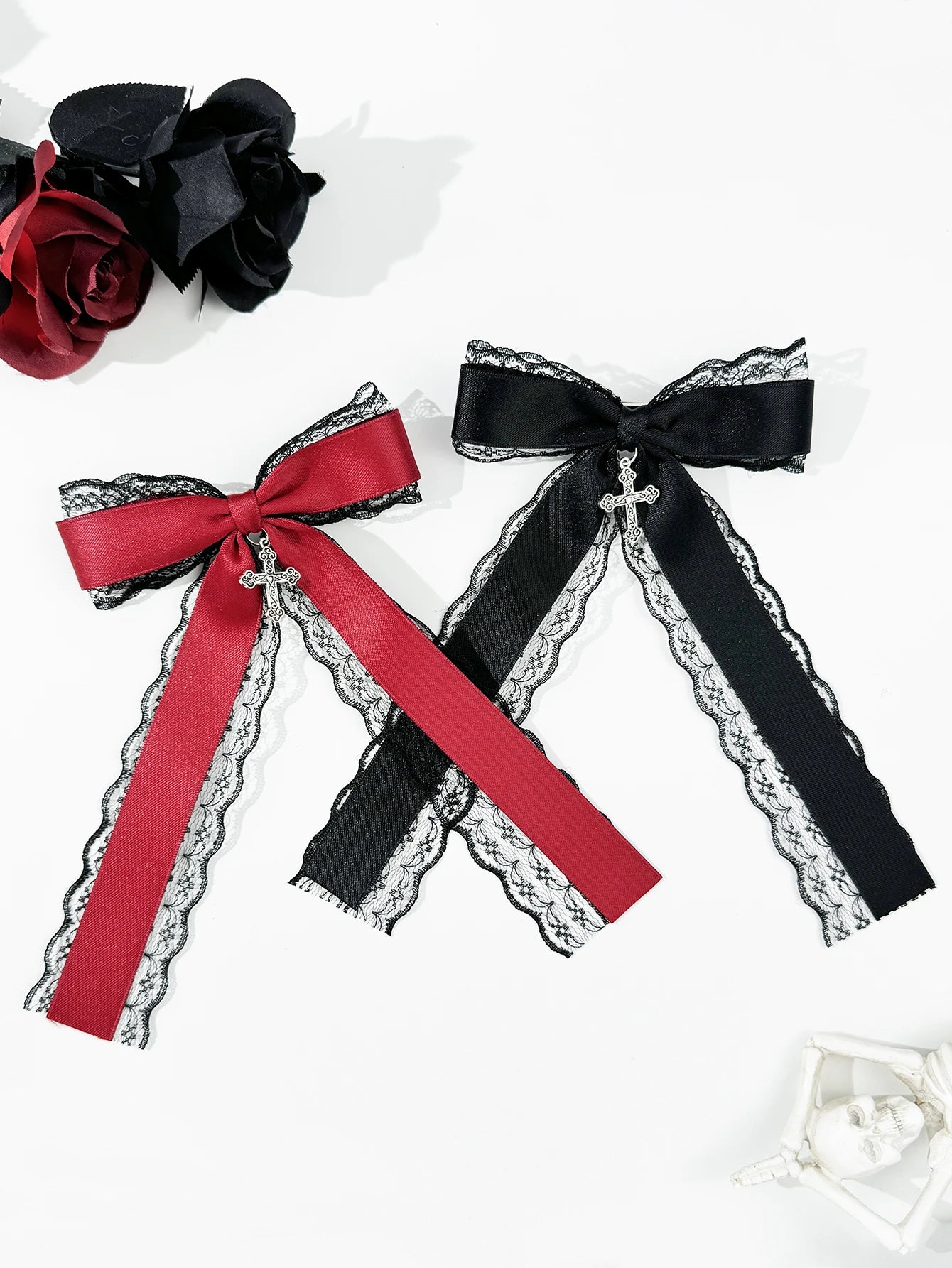 SHADOW CHARM HAIR BOW